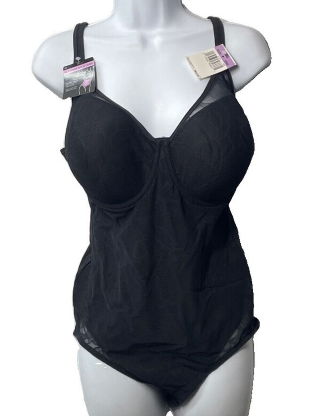 Bali DF6552 Women's Ultra Light Body Briefer Fajas Shapewear Ultra Firm 40D